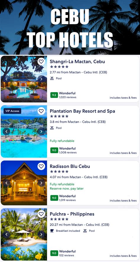 The best boutique hotels in Cebu, Philippines.
